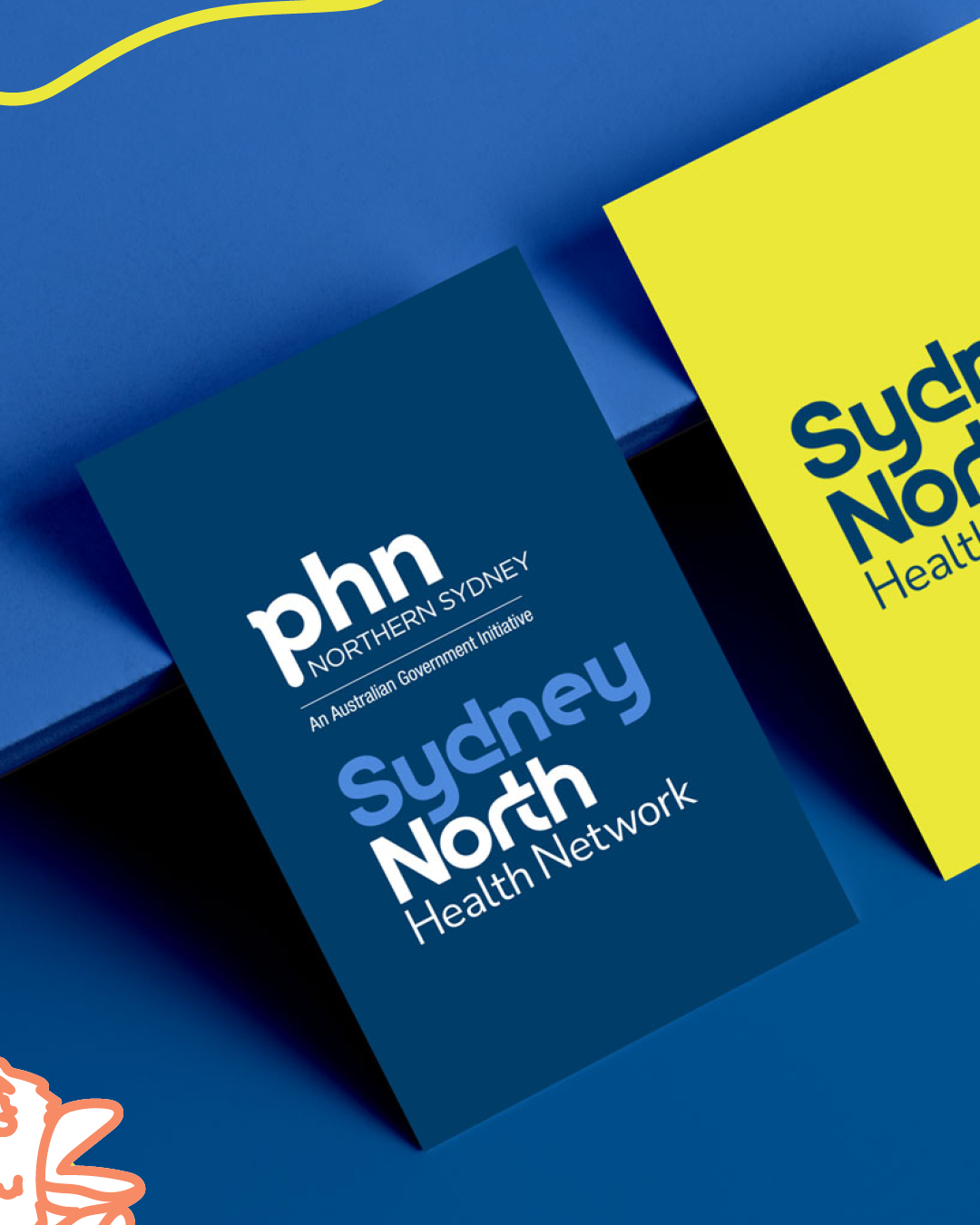 Sydney North Health Network - health network branding - by Design Bug3